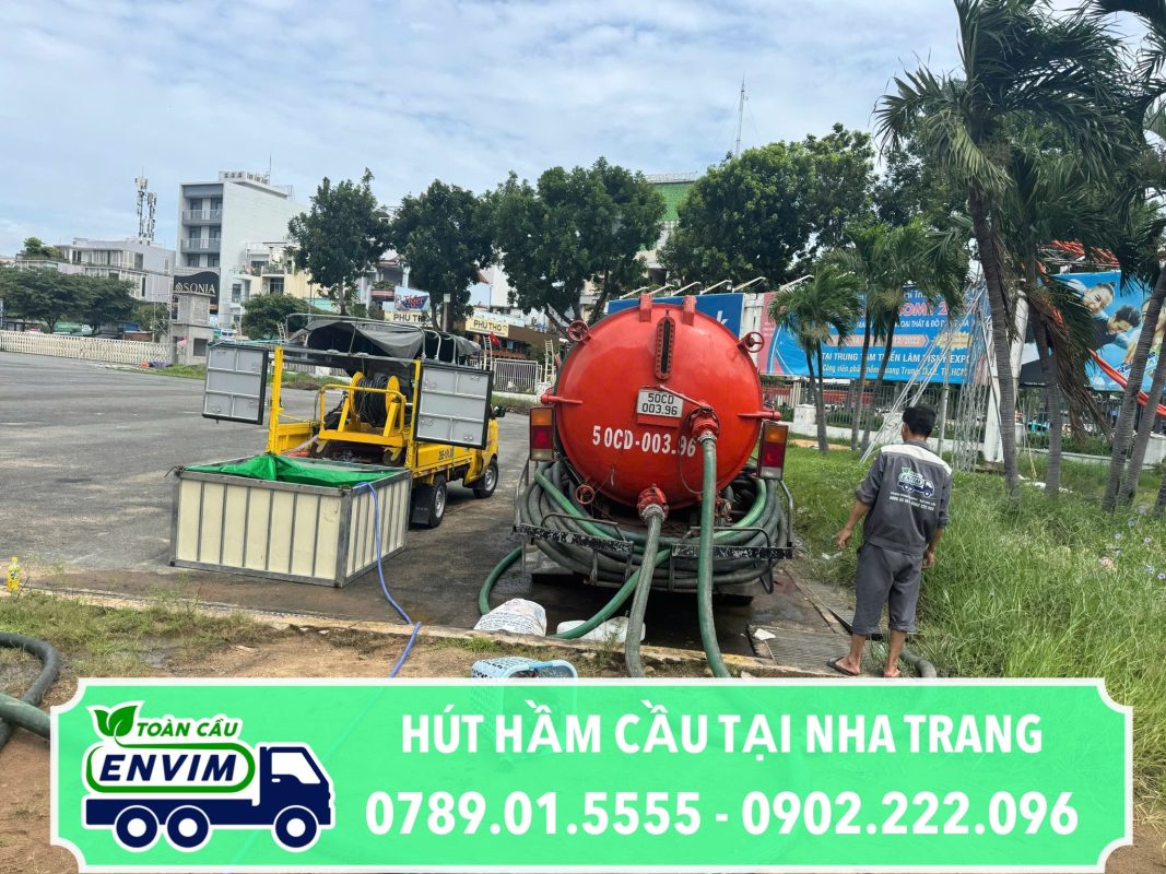 hút hầm cầu nha trang