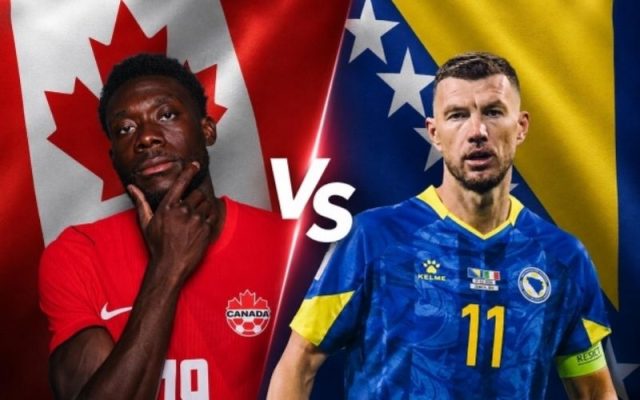 Nhận định tỷ số Canada vs Bosnia và Herzegovina Chờ màn đôi công rực lửa.