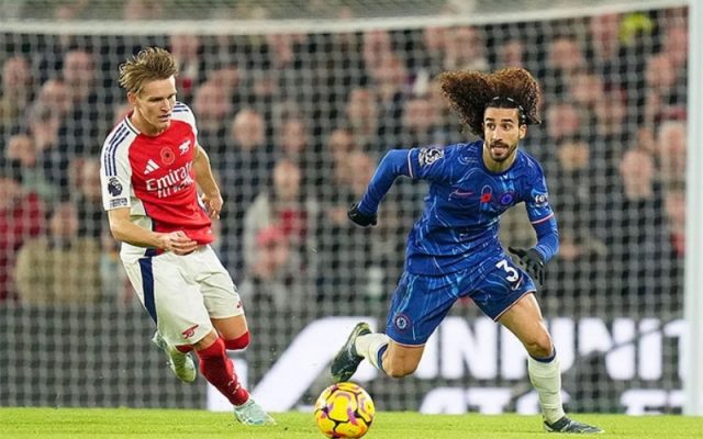 Số liệu thống kê về Arsenal gặp Chelsea