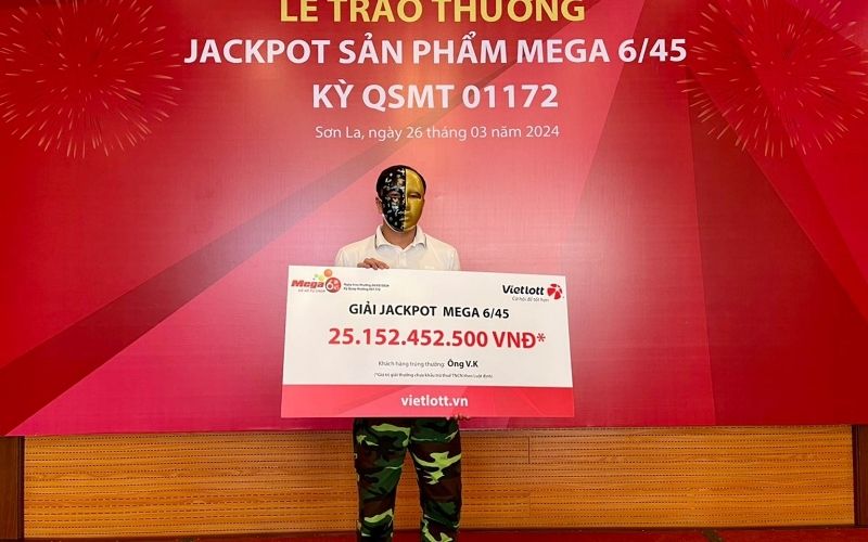 Chi tiết xác suất trúng xổ số Vietlott Mega 645