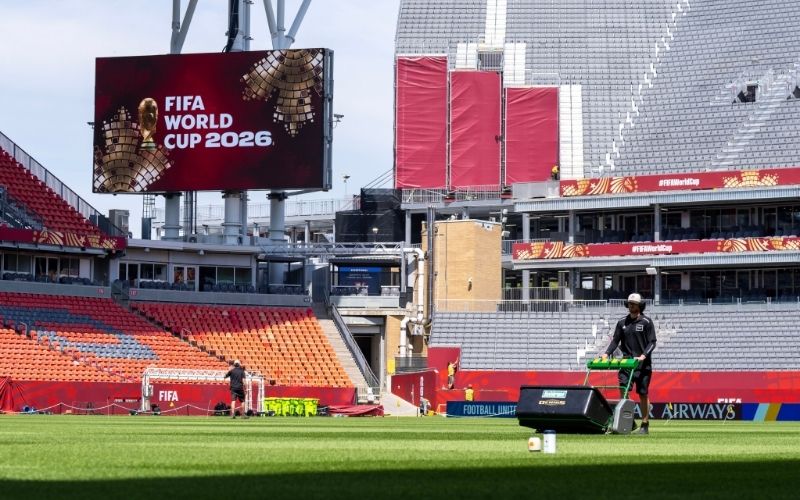 Công tác chuẩn bị sân bãi hoàn hảo cho các trận cầu đỉnh cao World Cup 2026