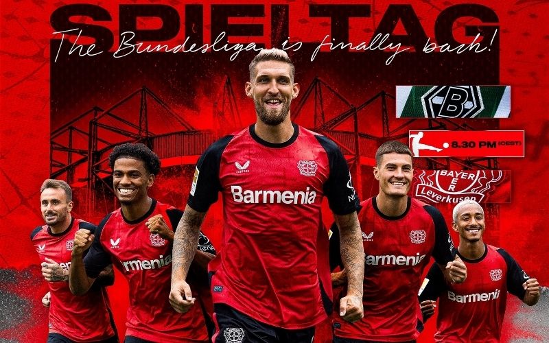 Bayer Leverkusen viết tiếp câu chuyện cổ tích tại đấu trường châu Âu mùa này