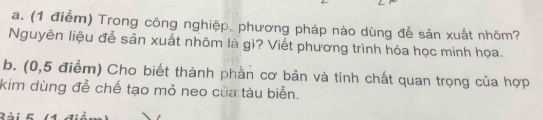 Sơ đồ sản xuất nhôm bằng phương pháp điện phân nóng chảy và ứng dụng hợp kim